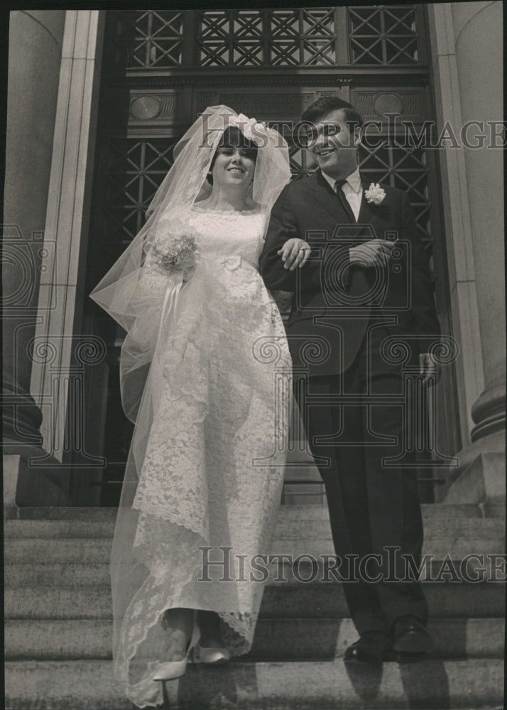 1967, Wedding Ceremonies Miss Johnson Court - RRV07819 - Historic Images