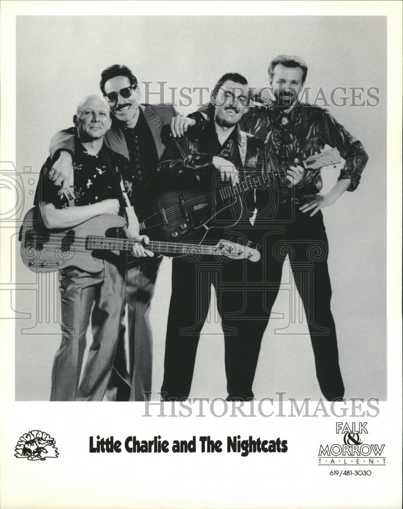 1991 Press Photo Little Charlie And The Nightcats - RRV08541 - Historic Images