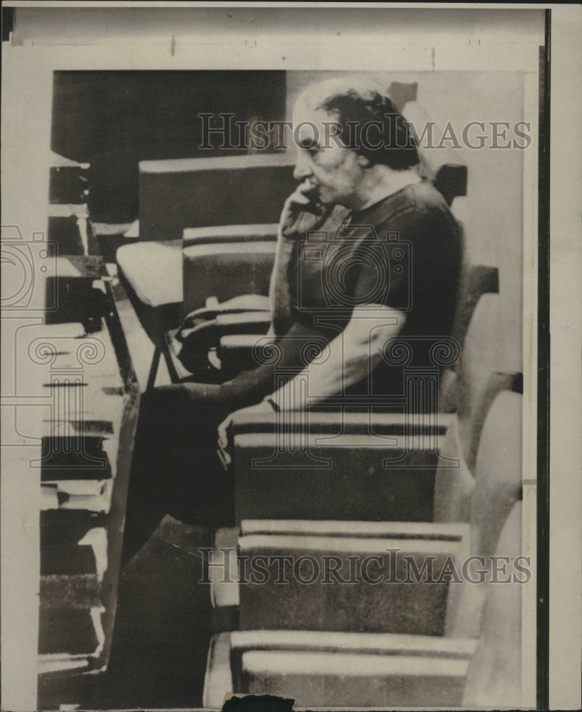 1970 Press Photo Golda Meir Israeli Prime Minister - Historic Images