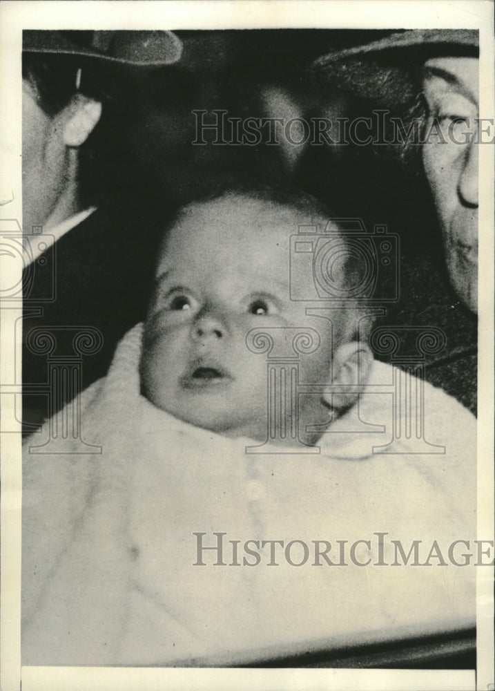 Press Photo Uncle King Throne London England Prince - Historic Images