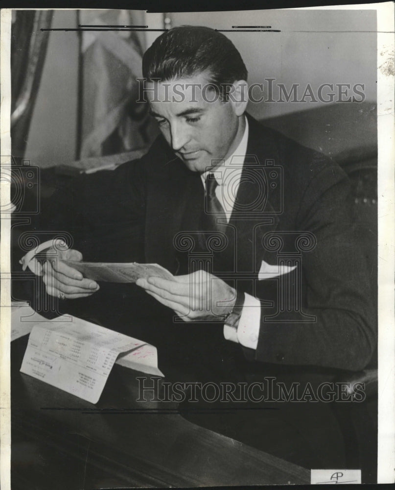 1936 Press Photo Walter Emerson Writer Actor Importent - RRV08863 - Historic Images