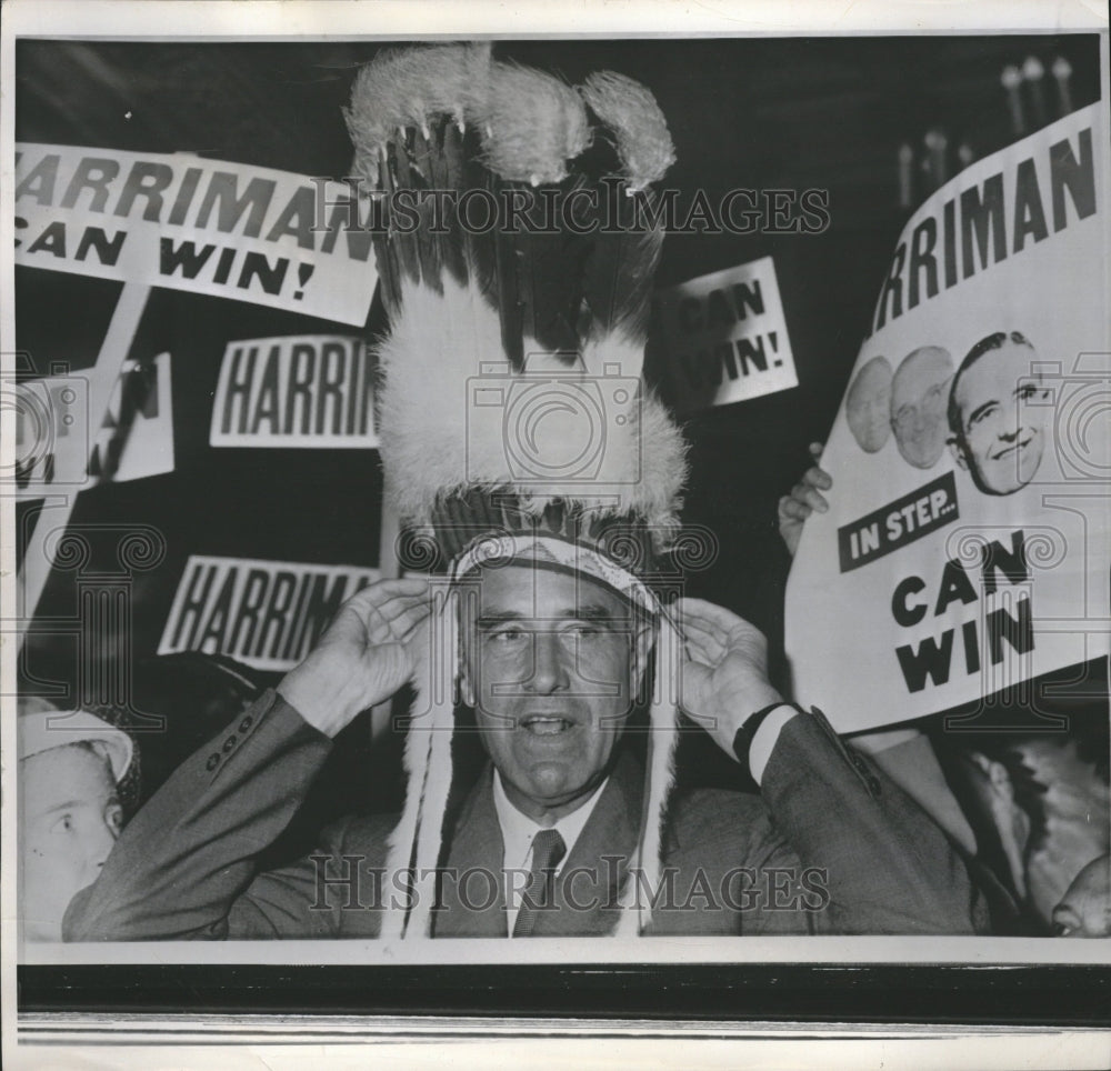 1956, New York Governor Averell Harriman - RRV08889 - Historic Images