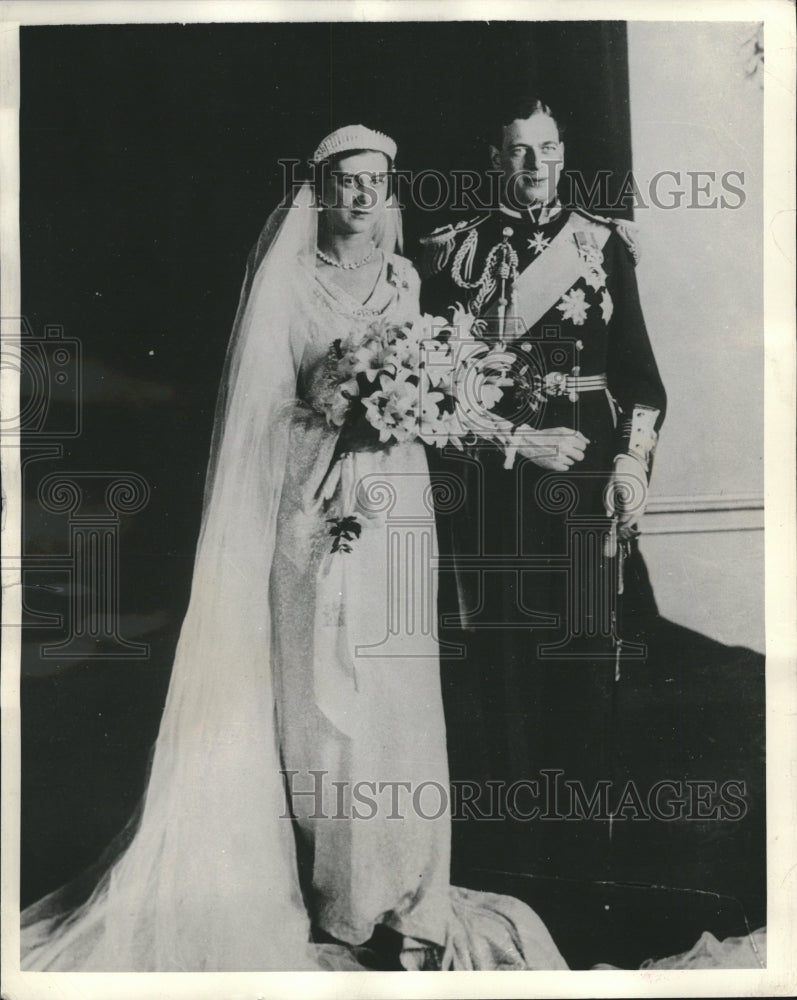 1935 Press Photo King Edward Wishes Duke Kent London - RRV08913 - Historic Images