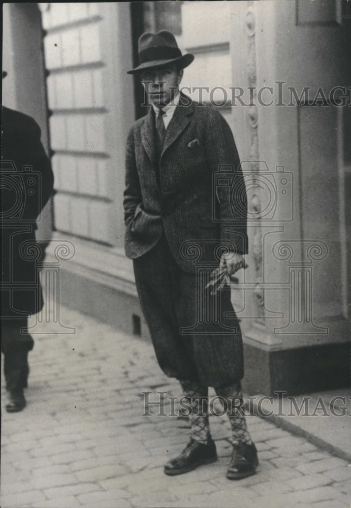 Press Photo Prince Bertil Sweden Halland Duke - Historic Images