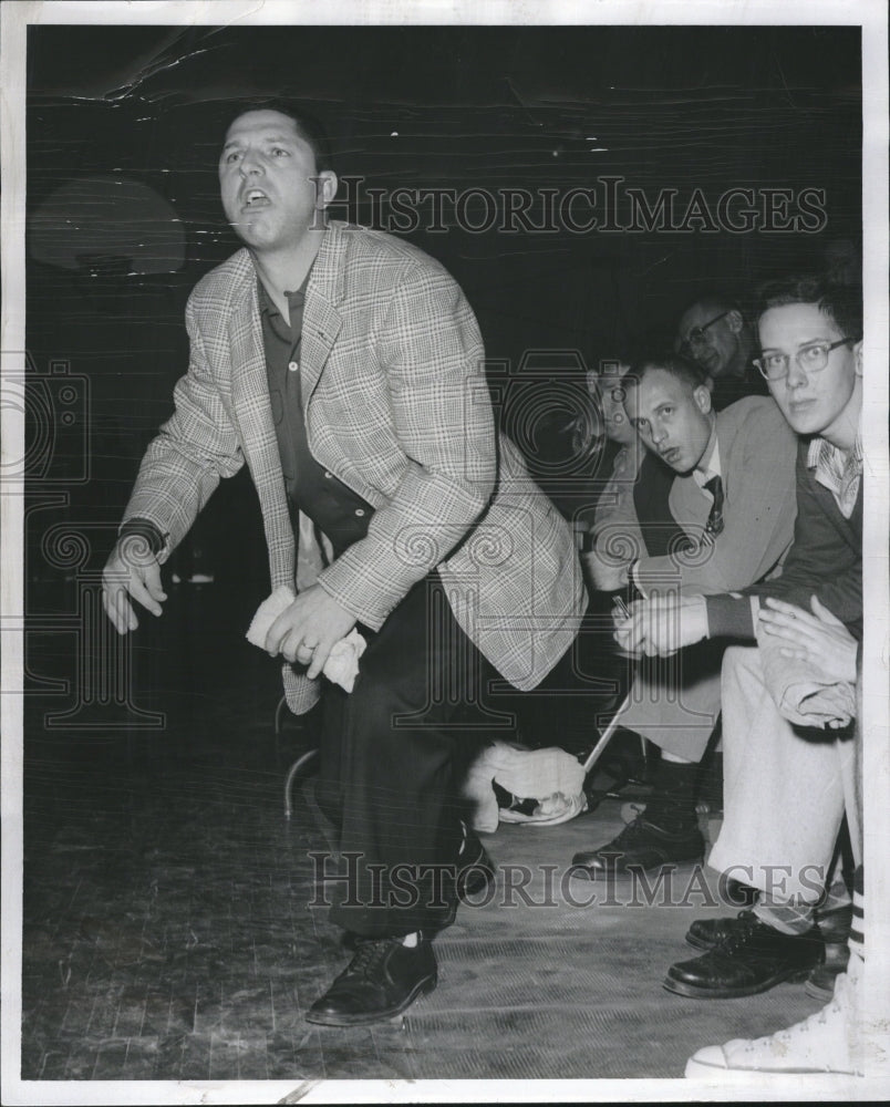 1957 Coach Leo Turner  Melvindale. - Historic Images