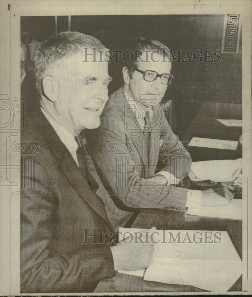 1973, Archibald Cox Waits To Testify Court - RRV09255 - Historic Images