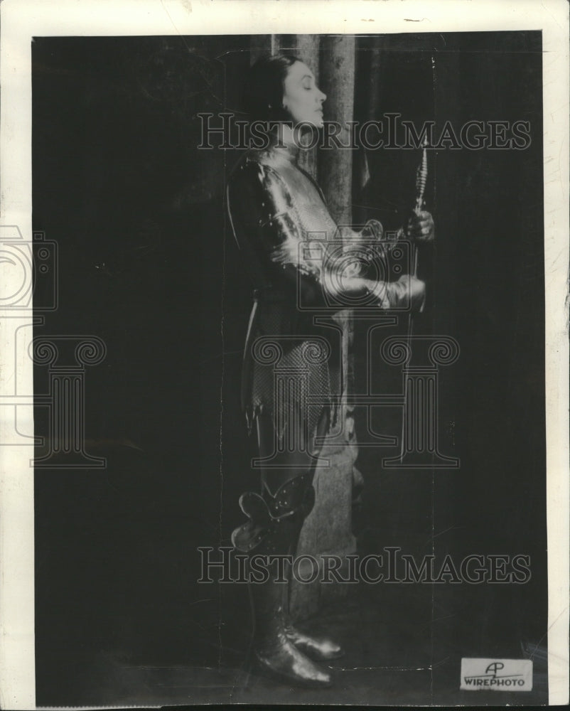 1936 Press Photo Katharine Cornell American Actress - RRV09401 - Historic Images