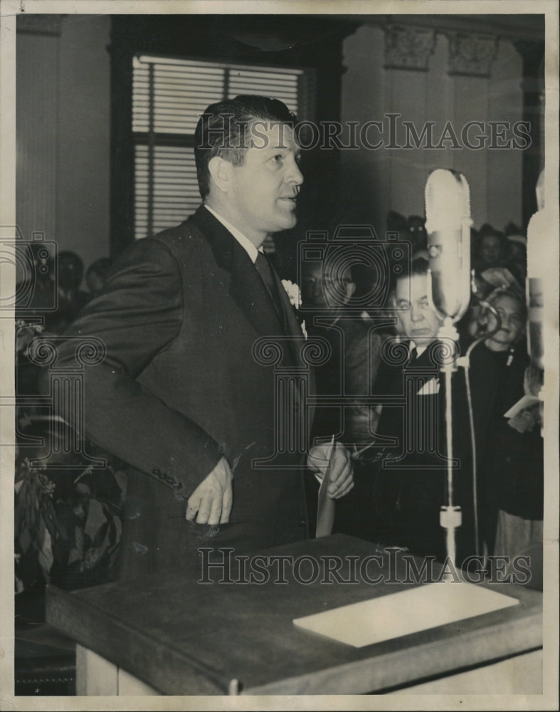 1951, Edwin Mechem Governor Politician - RRV09543 - Historic Images