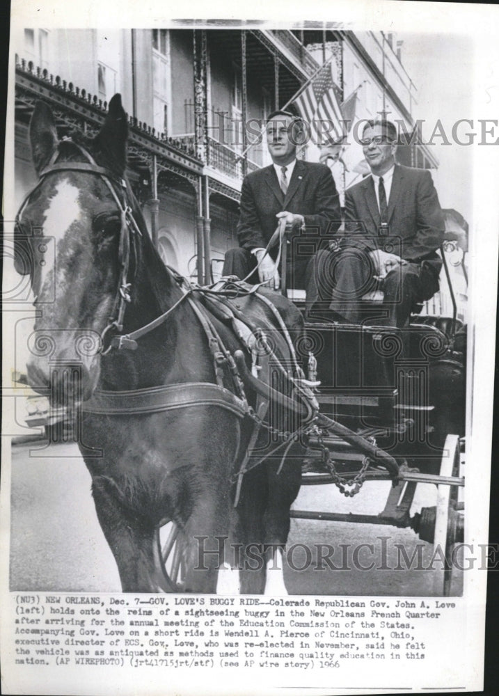 1966, Governor John Love New Orleans Buggy - RRV09867 - Historic Images