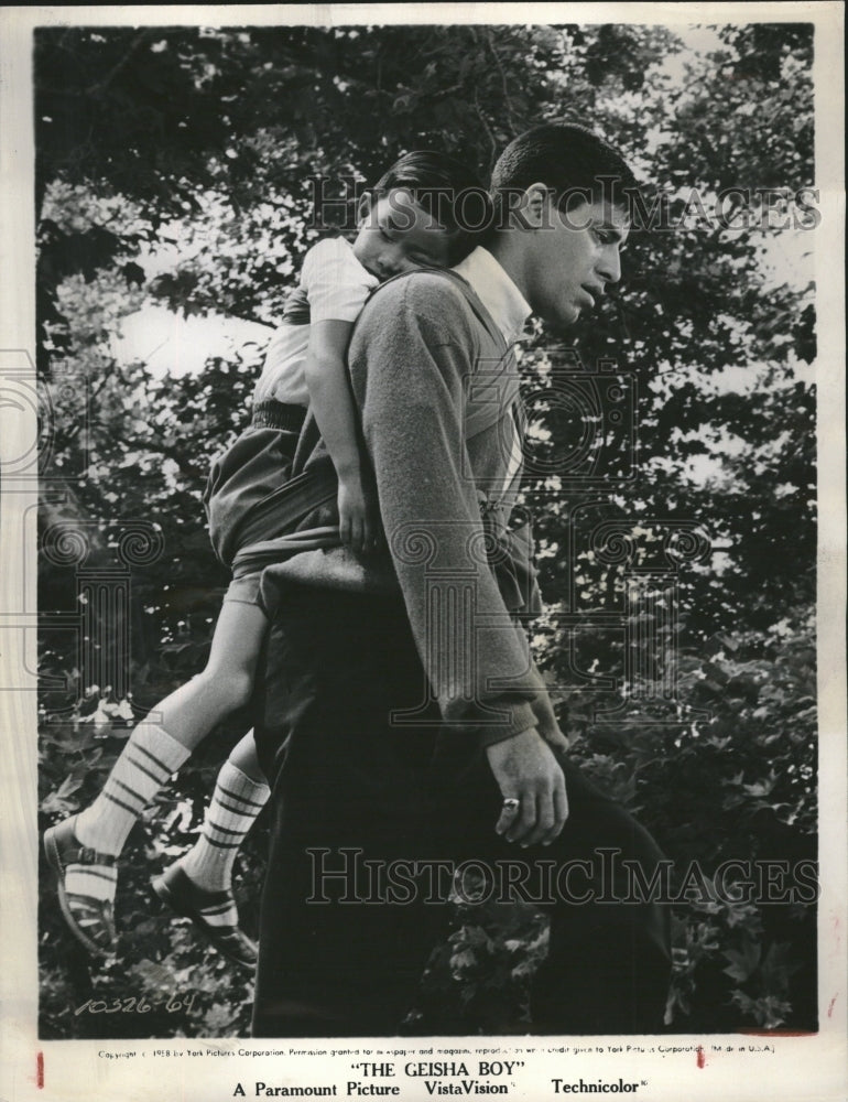 1959 Press Photo Jerry Lewis,actor,singer,dancer - Historic Images