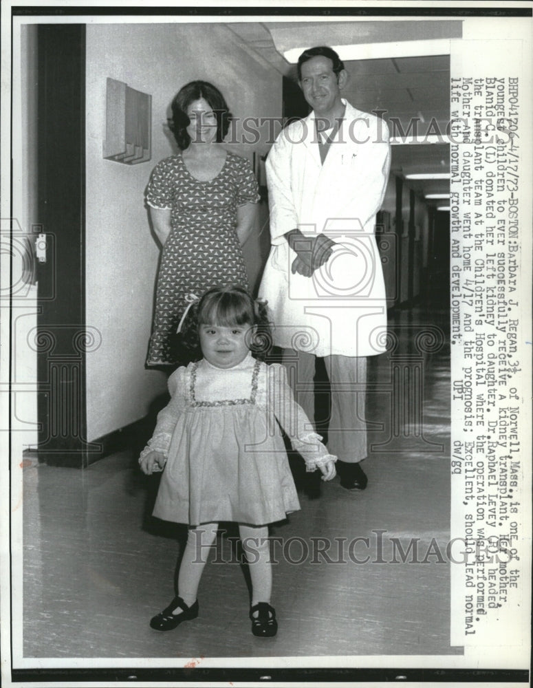 1973 Barbara Regan Norwell Children Levey - Historic Images