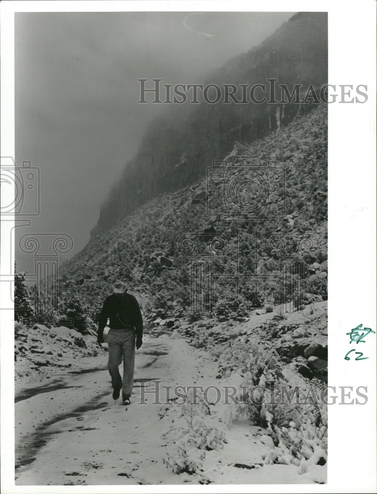 1992 Press Photo John Fielder Saunters Road Quiet Shaun - RRV10591 - Historic Images