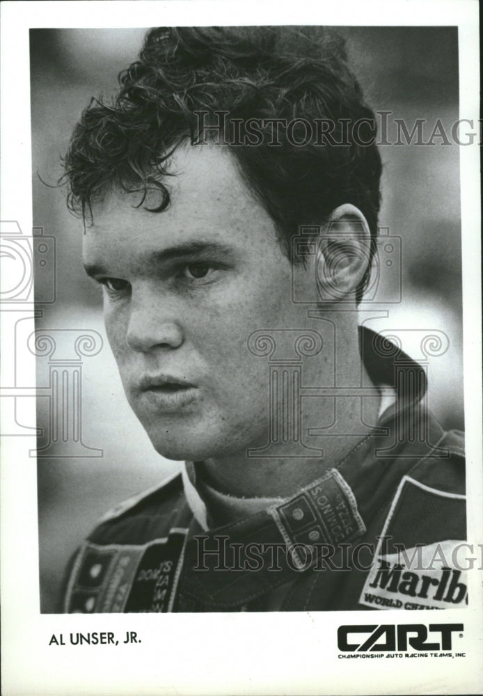 1995 Race Car Driver Al Unser Jr Disappoint - Historic Images