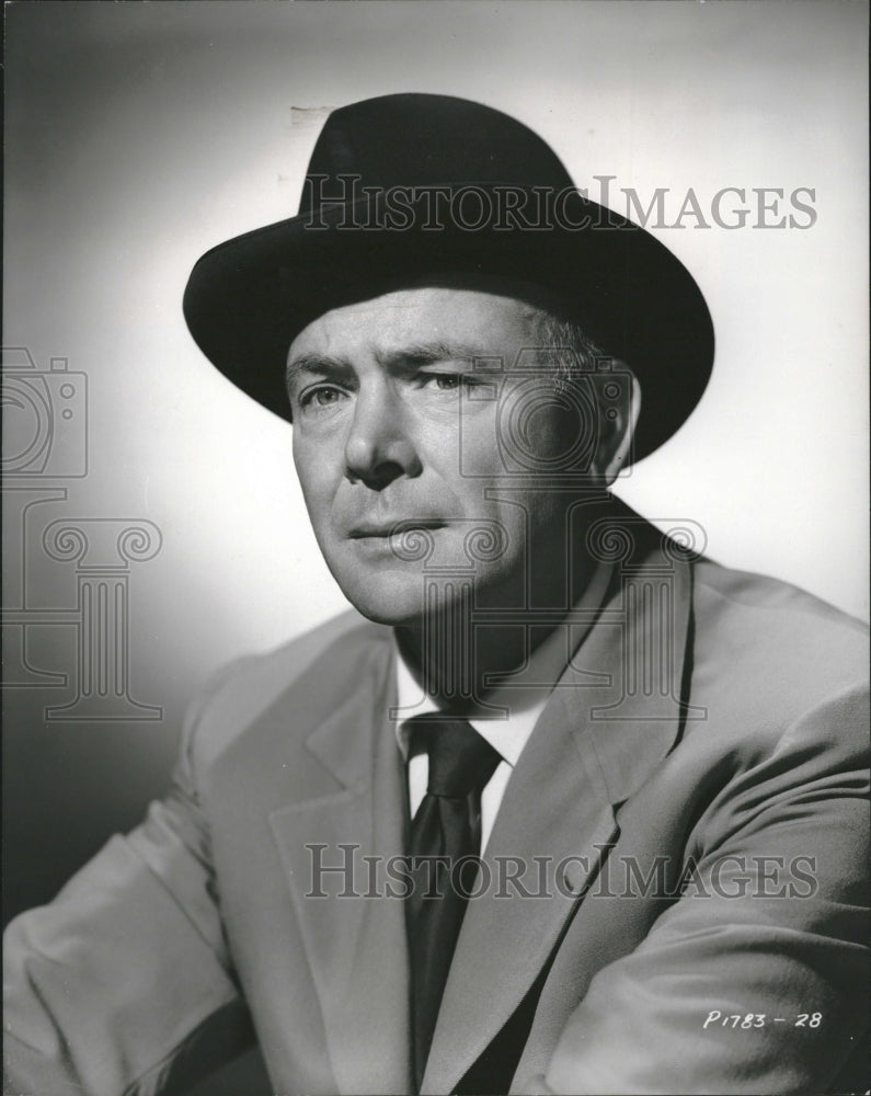 1950 Press Photo Actor Dean Jagger Academy Award - Historic Images