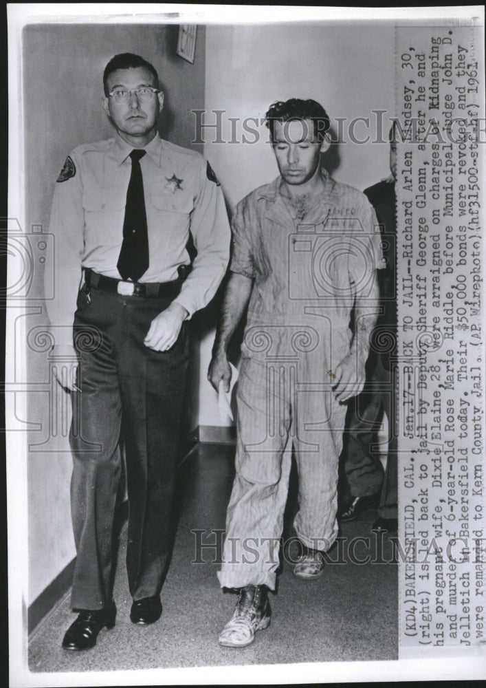 1961, Richard Lindsey George Glenn Kidnap - RRV10715 - Historic Images