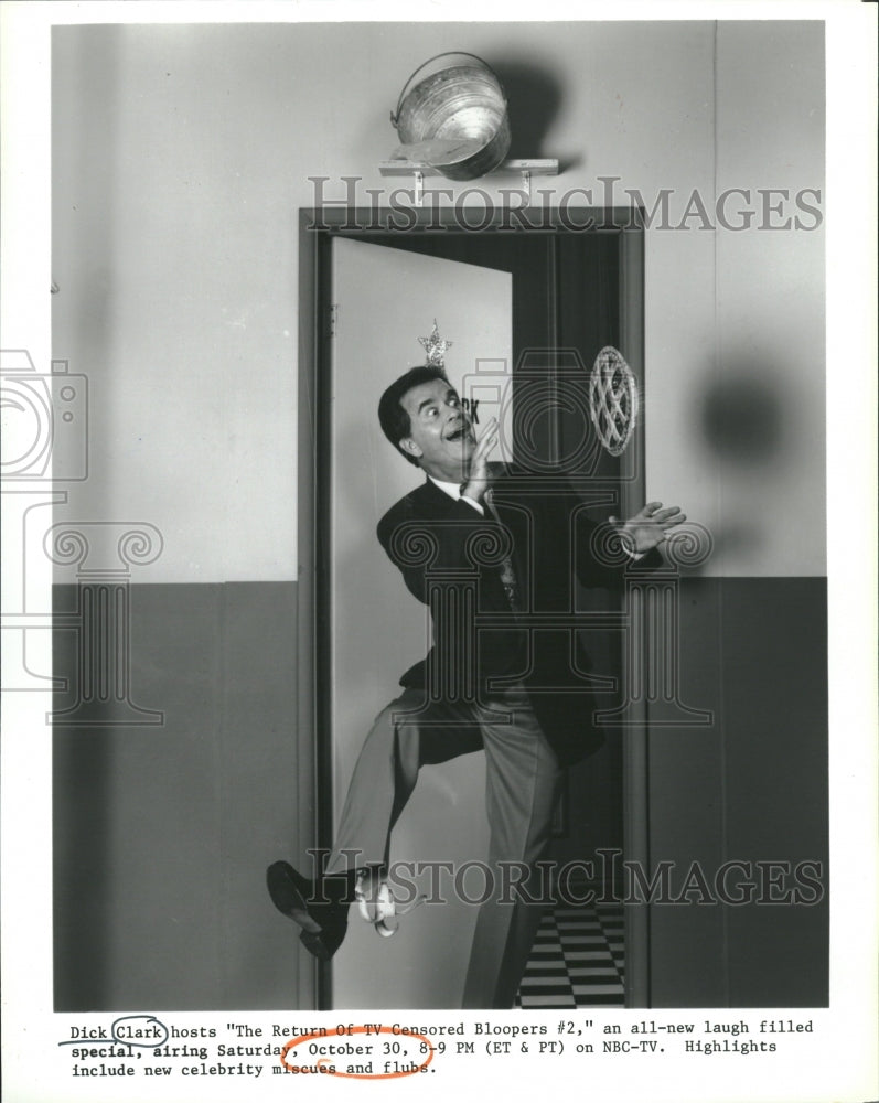 Press Photo Dick Clark,TV show host - RRV11293 - Historic Images