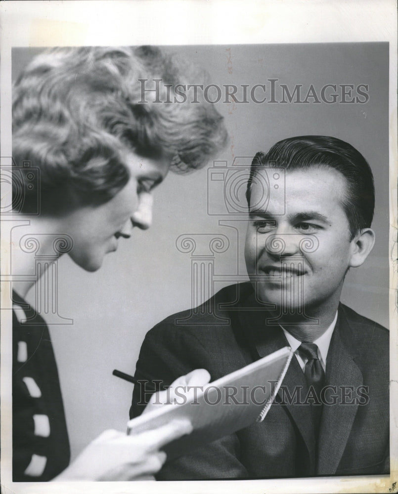 1960, TV Star Dick Clark Interview Chicago - RRV11295 - Historic Images