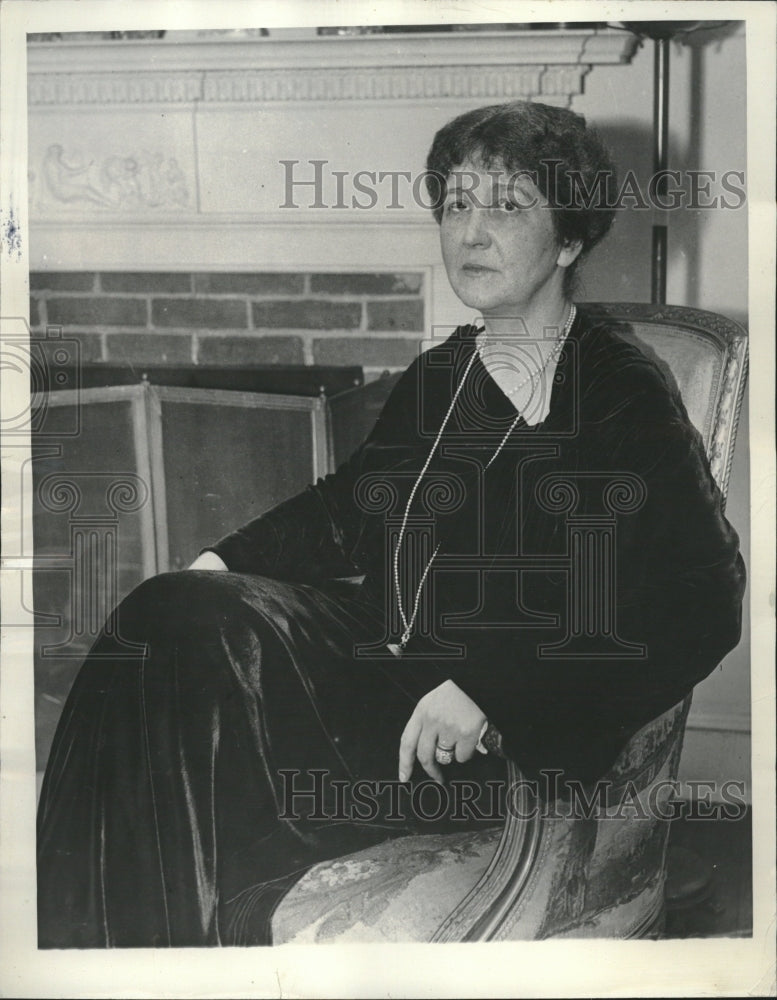 1935 Press Photo Mrs. Hamilton Fish, Jr. - Historic Images