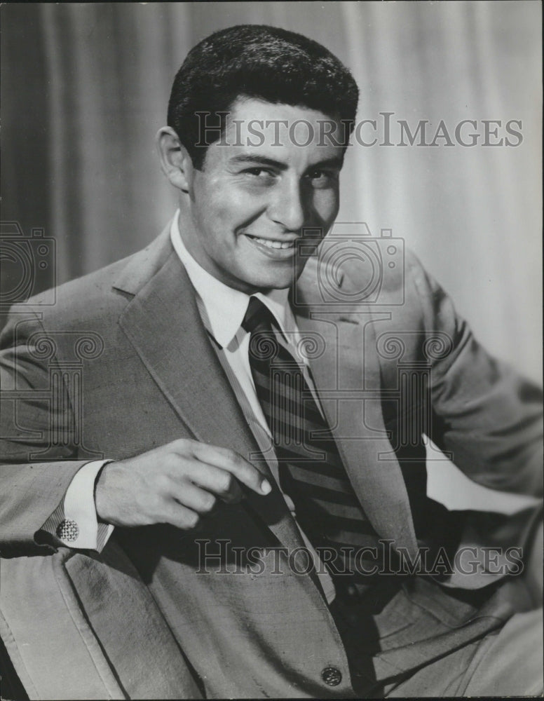 1958, Singer and Entertainer Eddie Fisher - RRV11435 - Historic Images