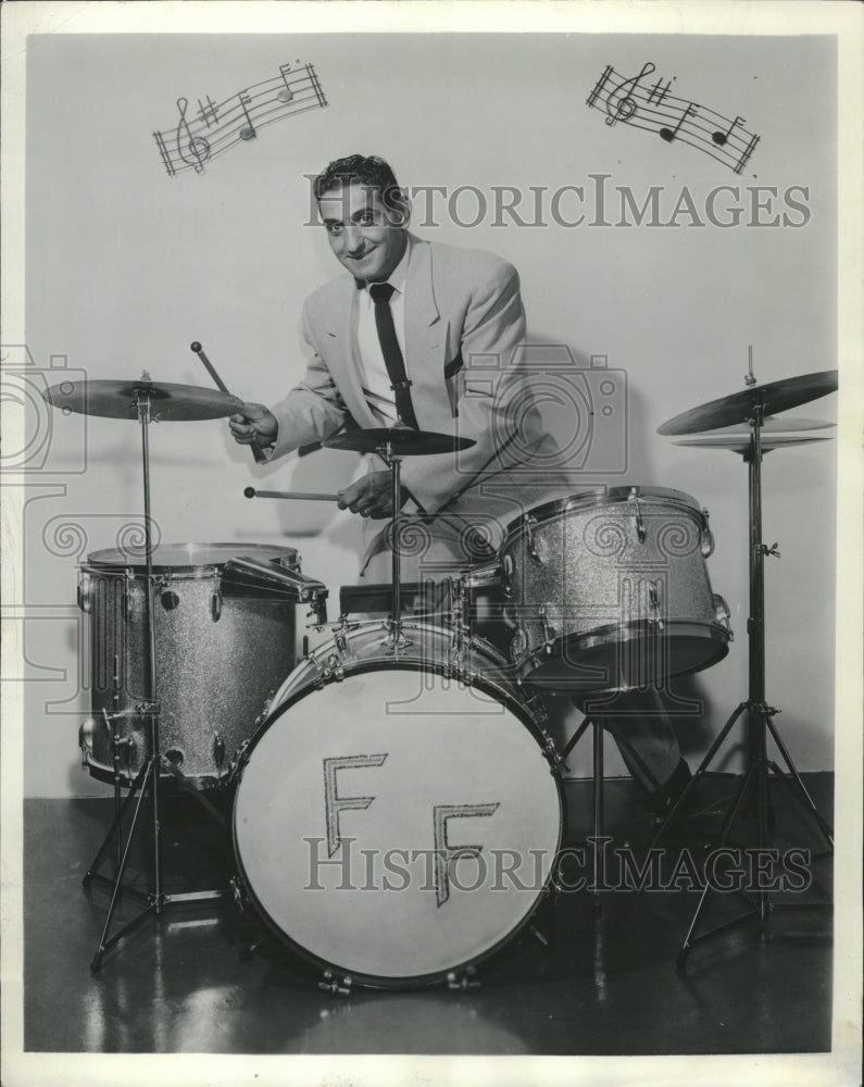 1968 Press Photo American Musician Frankie Farrell - Historic Images