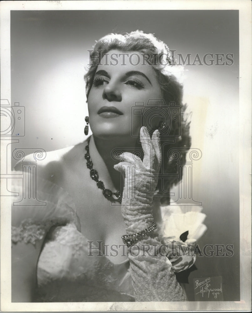 1954 Press Photo Eva Likova Opera - RRV11525 - Historic Images