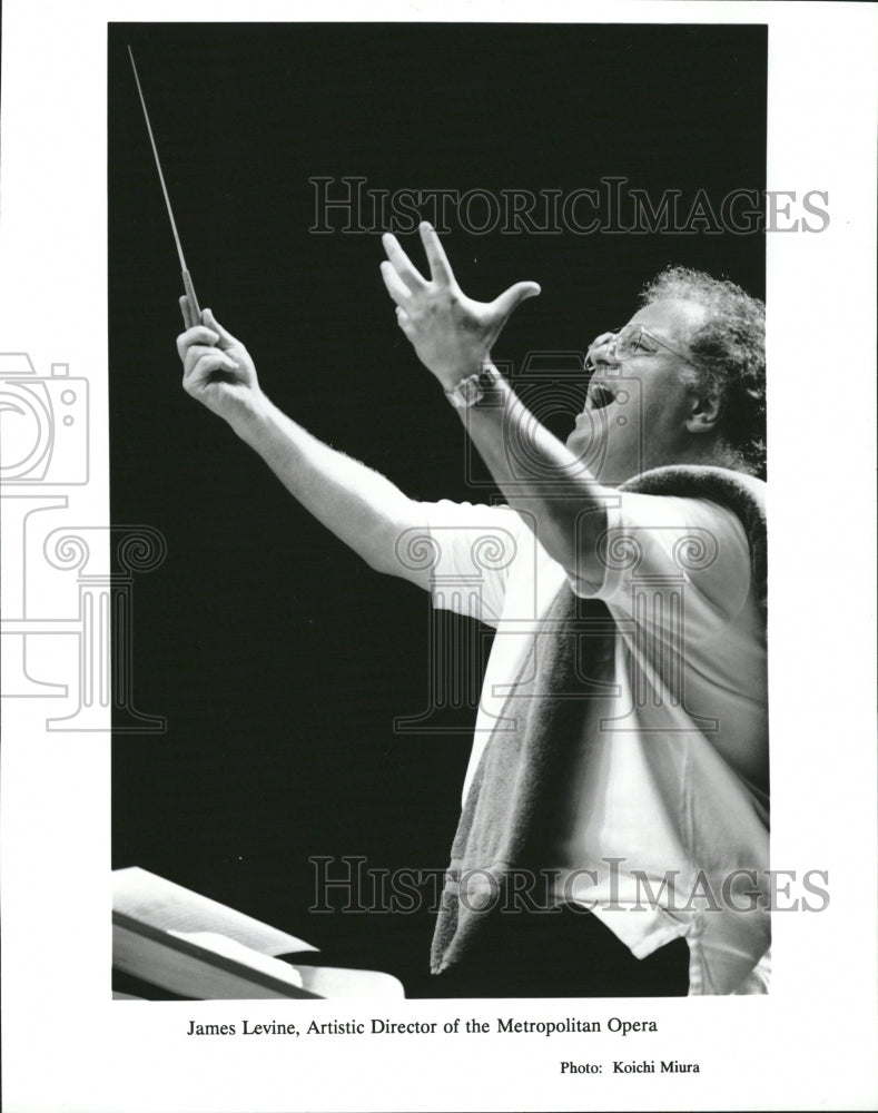 1999 James Levine American Conductor Opera - Historic Images