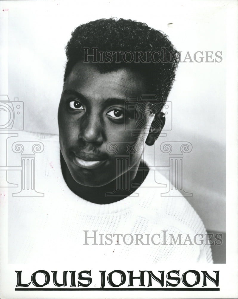 1993 Louis Johnson Bassist - Historic Images