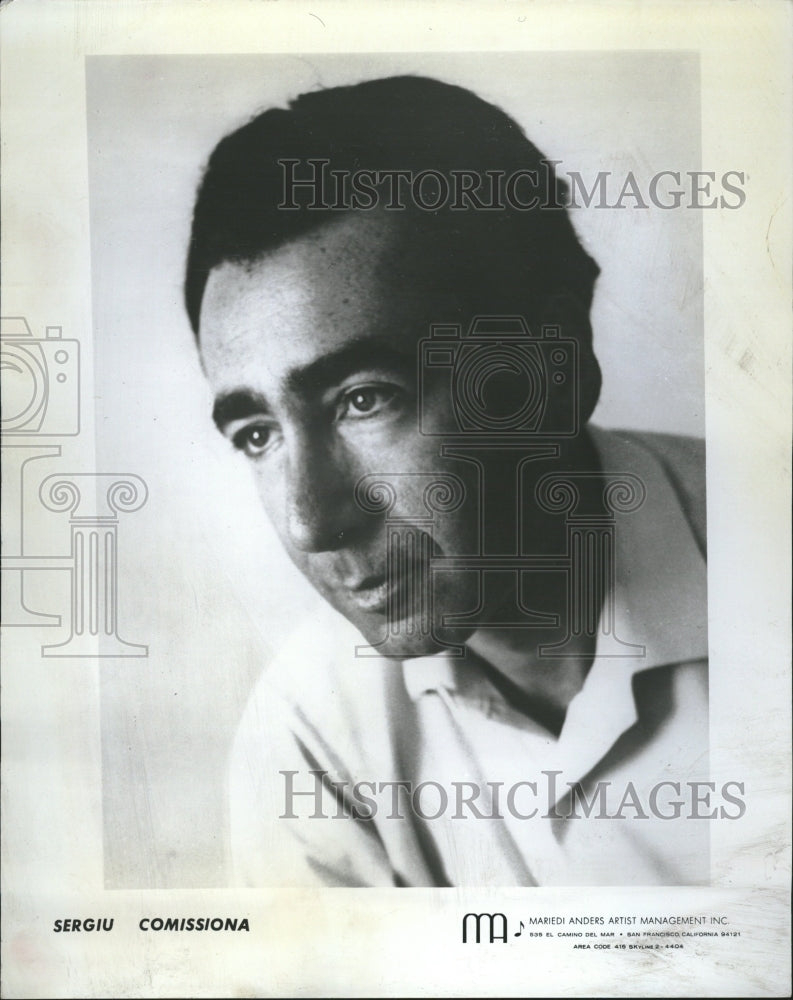 1972 Symphony Member Sergiu Comissiona - Historic Images