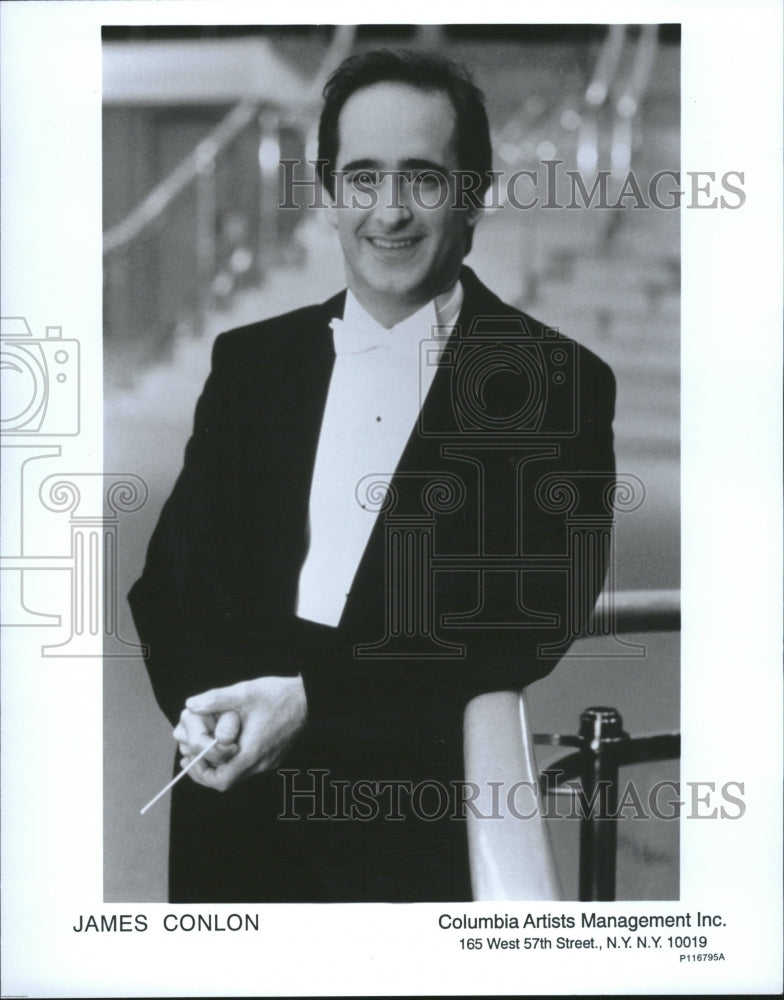 1998 Conductor James Conlon LA Opera - Historic Images