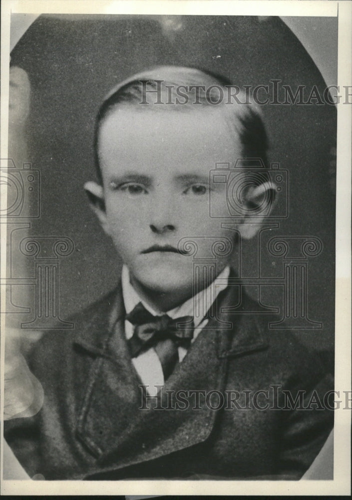 1933 Press Photo Calvin Coolidge - Historic Images