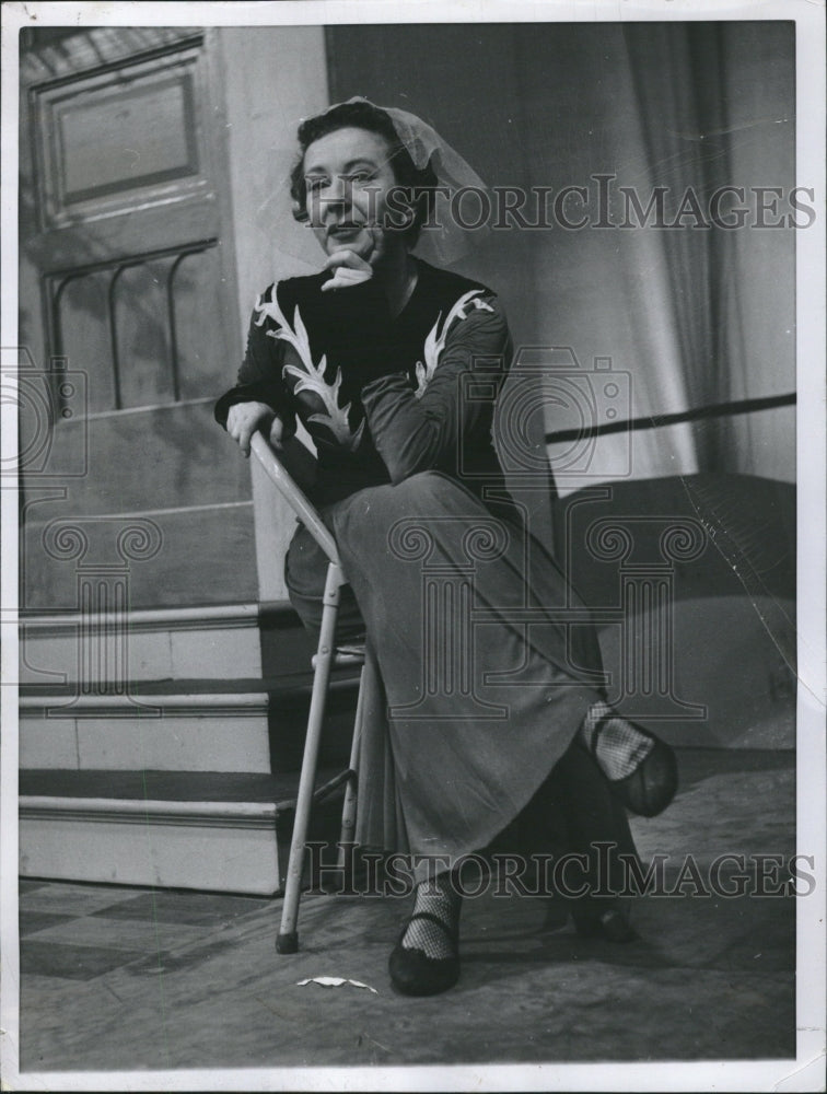 1956 Ballet Instructor Agnes de Mille - Historic Images