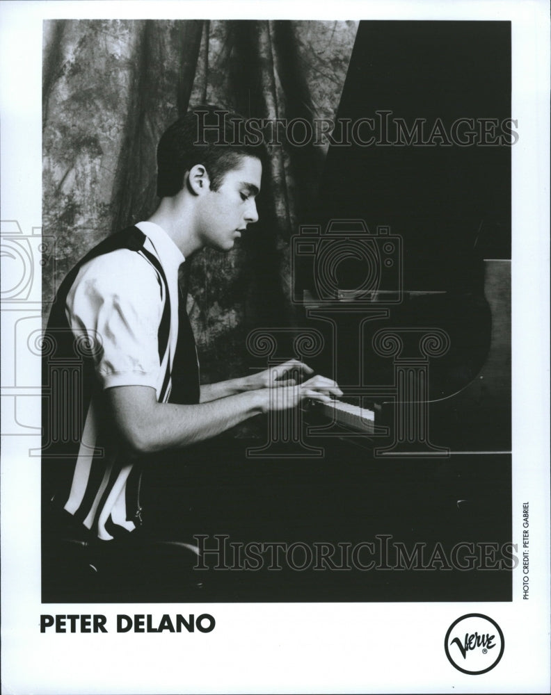 1993 Peter Delano American Pianist Musician - Historic Images