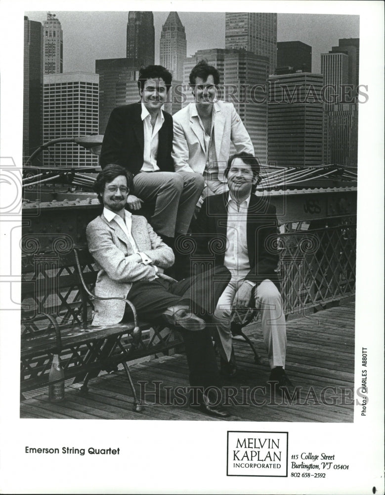 1988 Press Photo Emerson String Quartet - Historic Images