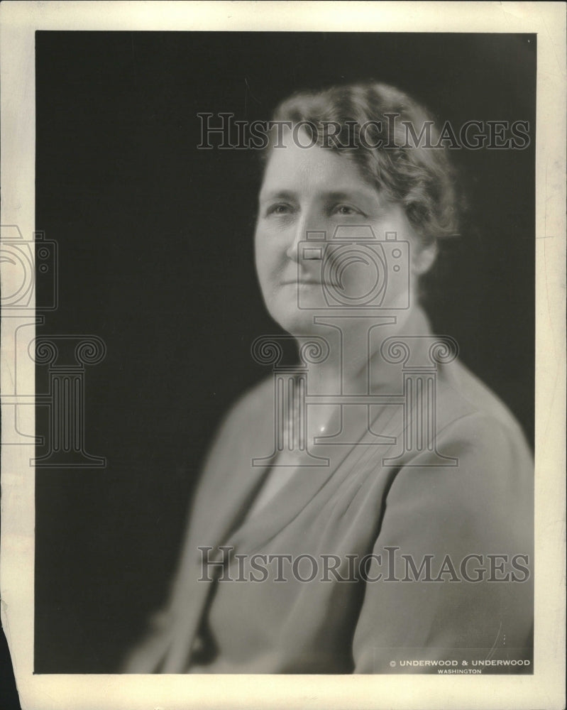 Press Photo Mrs. George H. Dern, wife of Utah Gov. - Historic Images