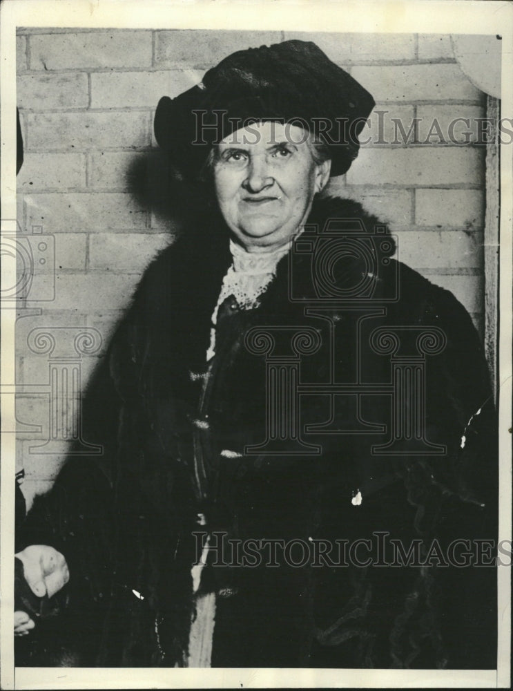 1932 Press Photo Mrs. Catharine Wheelwright, 80 - Historic Images