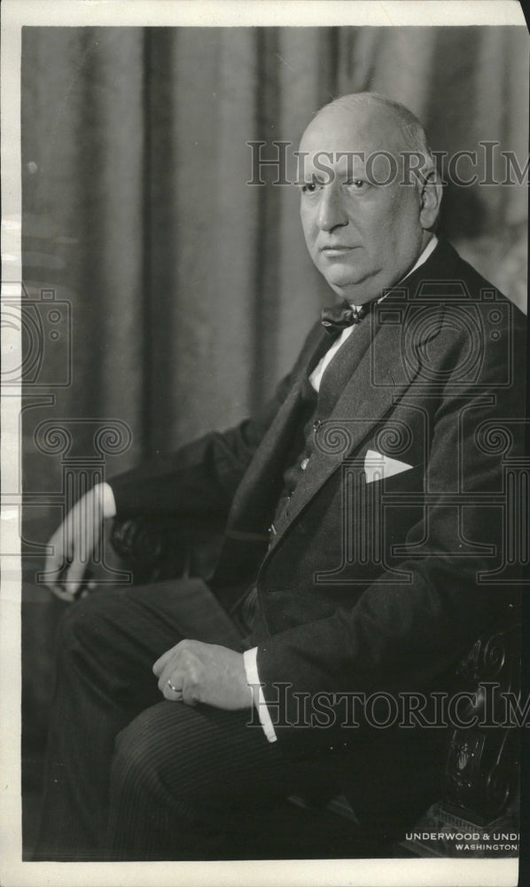 1930 Photo US Ambassador Mauel Malbran From Argentine - RRV12505 - Historic Images