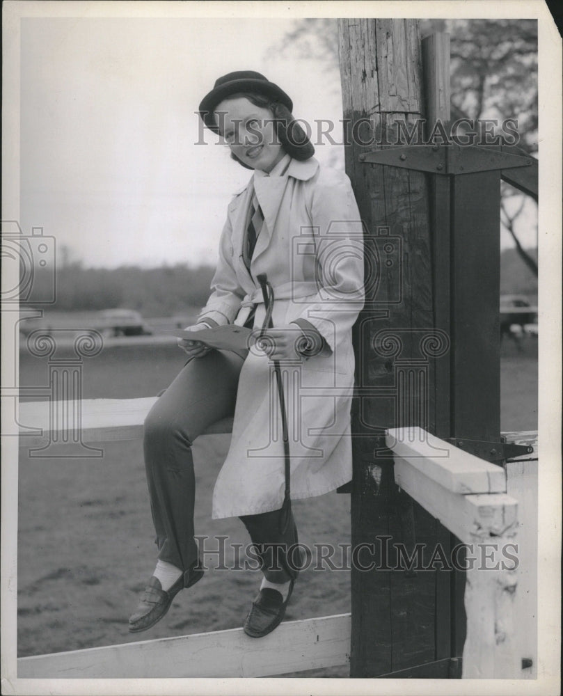 Press Photo Barbara Ballantine Denver Show Picture Mass - Historic Images