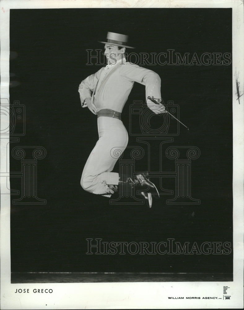 1967, Jose Greco Flamenco Dancer Performer - RRV12605 - Historic Images