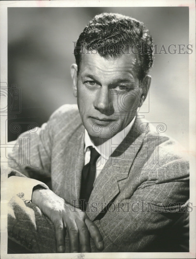 1958 Joseph Cheshire Cotten American actor - Historic Images