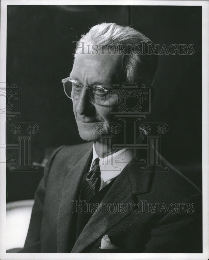 1956 Photo Denver Post Associate Editor Lawrence Martin - Historic Images