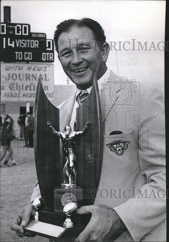 1965 Press Photo Pueblo Central Wildcats Ed Lesar Victo - Historic Images