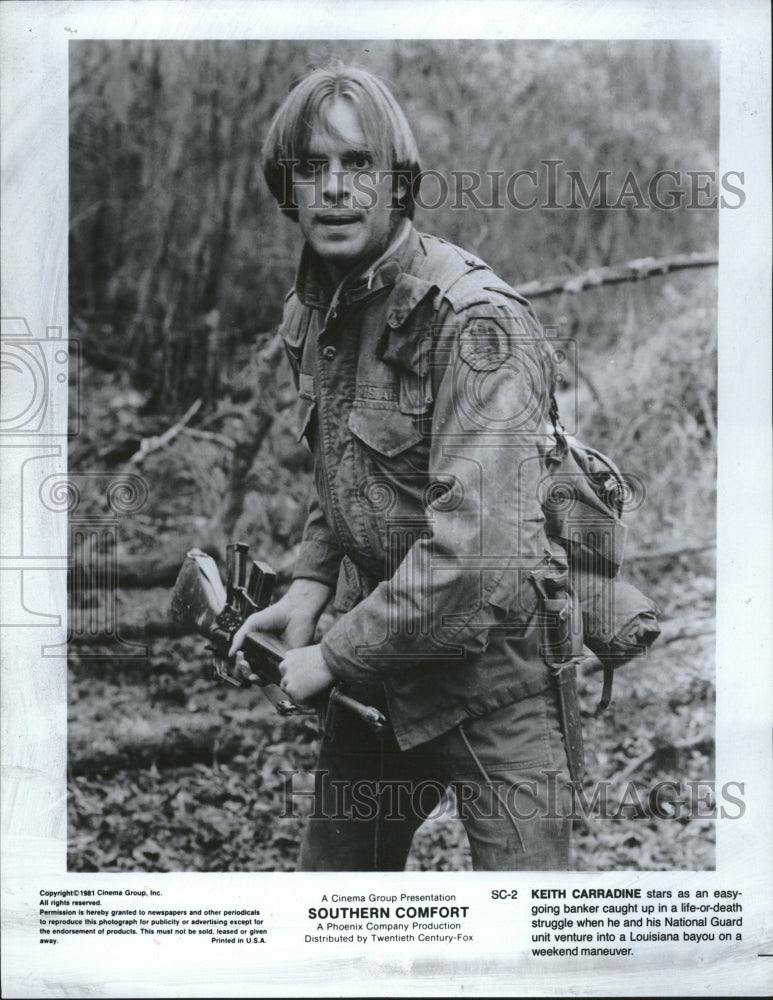 1981, Keith Carradine Louisiana Weekend Bank - RRV13363 - Historic Images