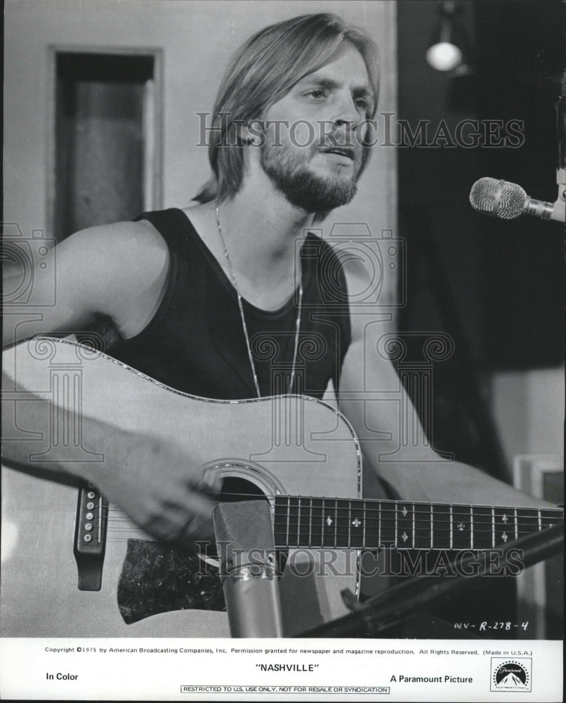 1975 Press Photo Keith Carradine Actor Nashville - RRV13381 - Historic Images