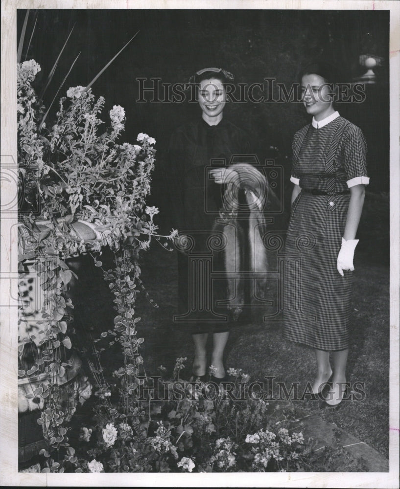 1957 John Brescians Mrs Marti Anderson Jr-Historic Images