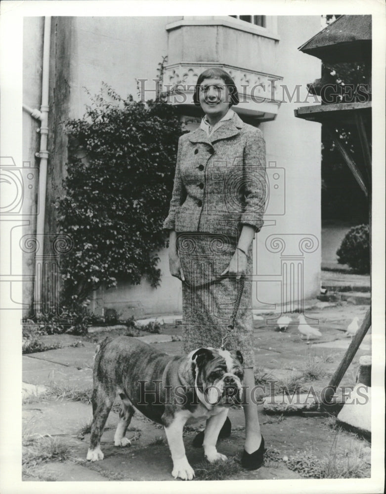 1961 Doris Leslie British Author Novelist - Historic Images