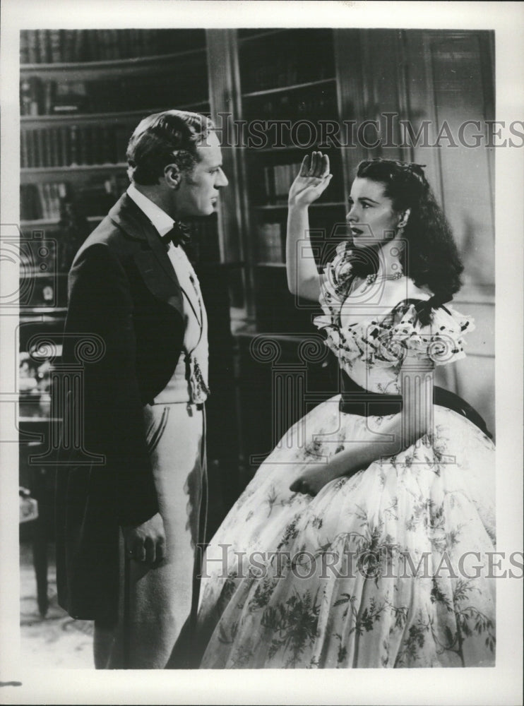 1988 Press Photo Actress Vivien Leigh And Leslie Howard - RRV13763 - Historic Images