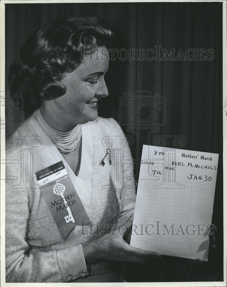 1962 Mrs. Steve McNichols Denver Governor - Historic Images