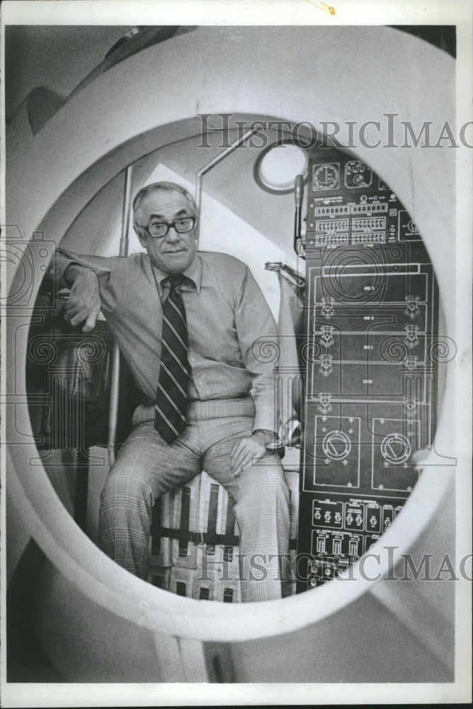 1975 Press Photo Malcolm Forbes Gondola Atlantic Plans - RRV14137 - Historic Images