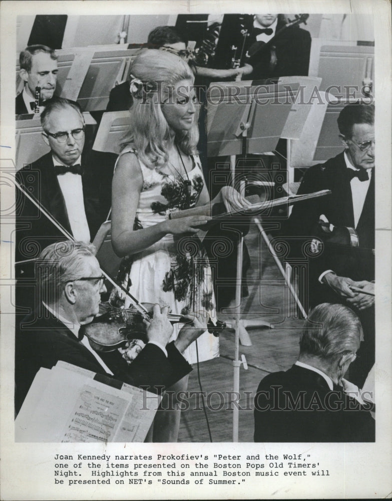 1970 Joan Kennedy Narrates Prokofiev Peter-Historic Images