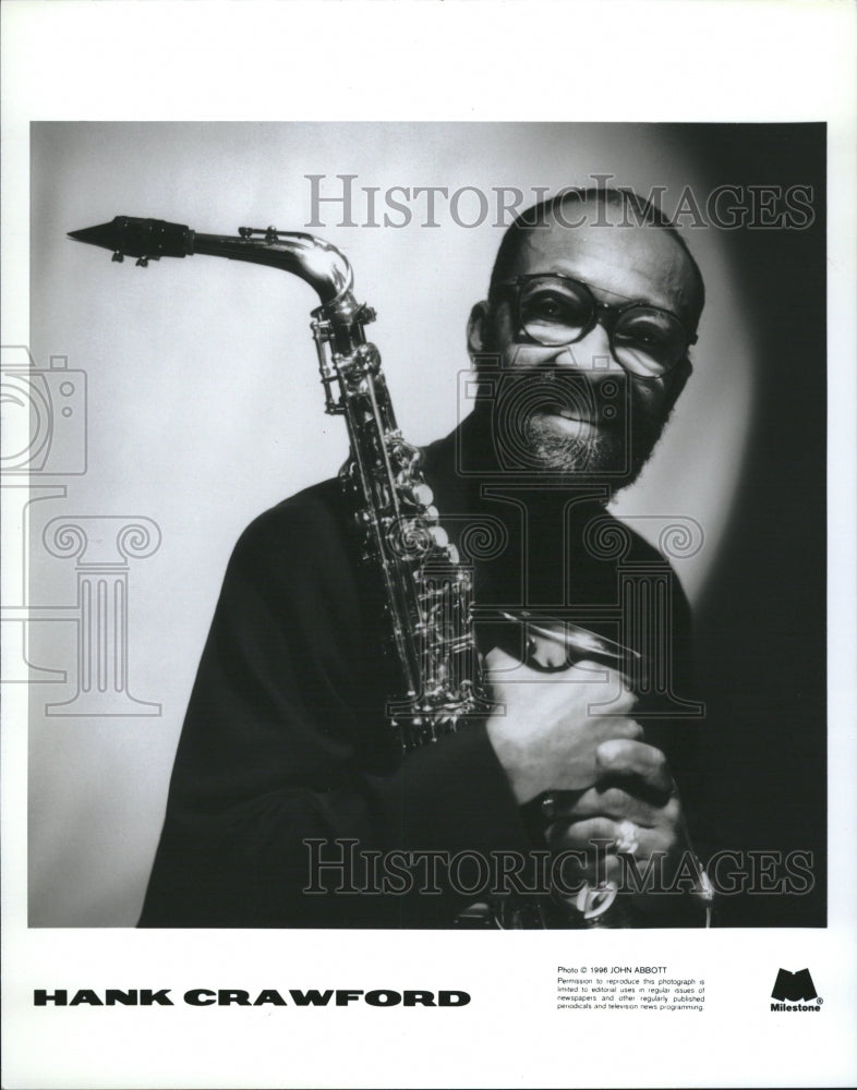 1998 Musician Hank Crawford - Historic Images